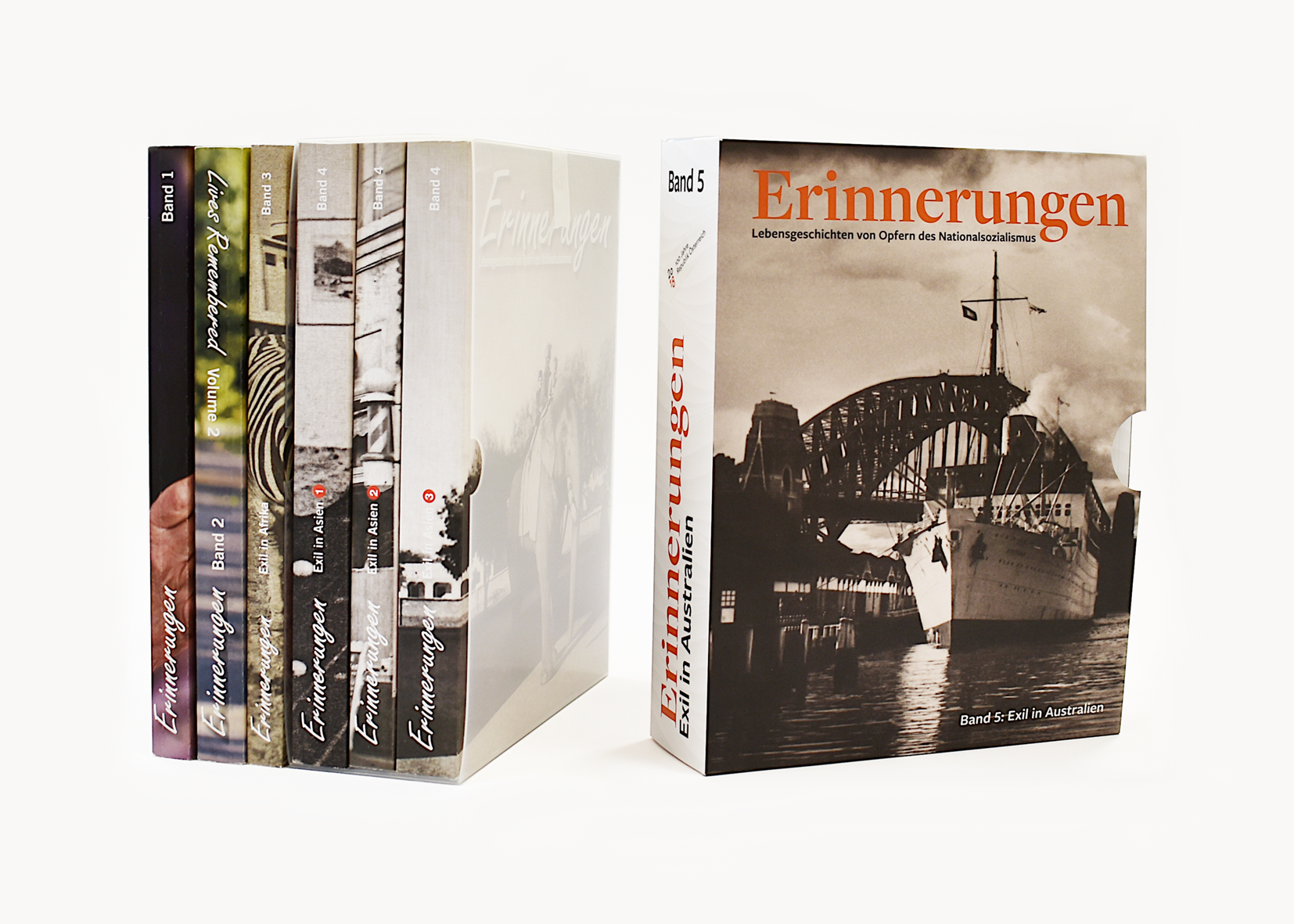 Buchreihe 'Erinnerungen. Lebensgeschichten von Opfern des Nationalsozialismus' (c) Nationalfonds